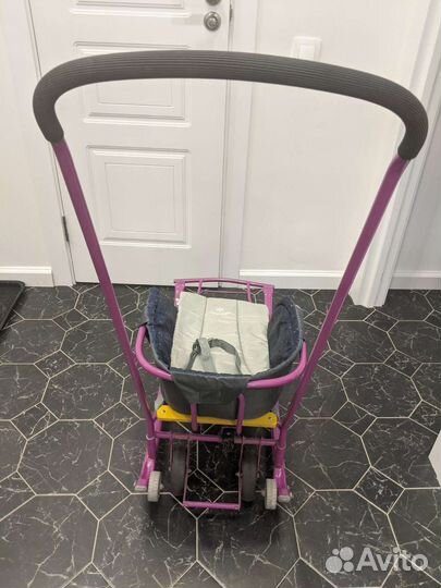 Детские санки на колёсах