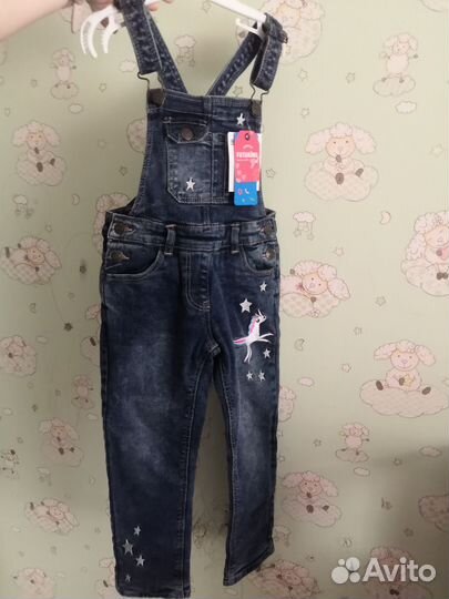 Новые детские вещи 110р