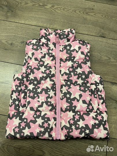 Жилетка для девочки Bodo размер 80-86 на 1-2 года