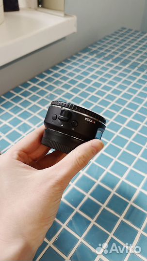 Адвптео Viltrox Mark V EF-E5 с canon на sony