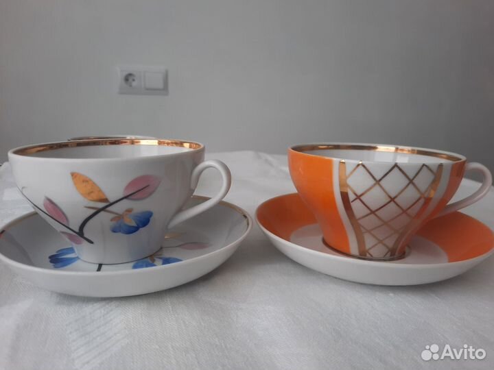 Чайные пары Дулево