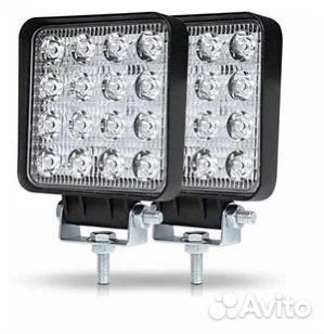 Комплект светодиодных фар 96W