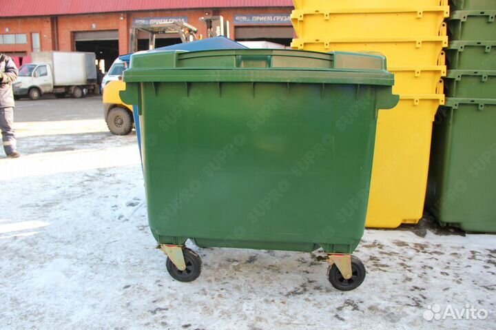 Мусорный контейнер 660л Ш7002