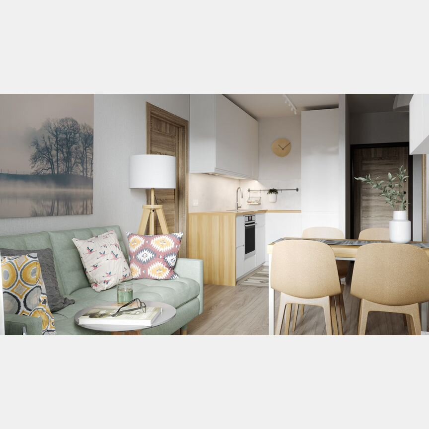 1-к. квартира, 35,2 м², 2/27 эт.