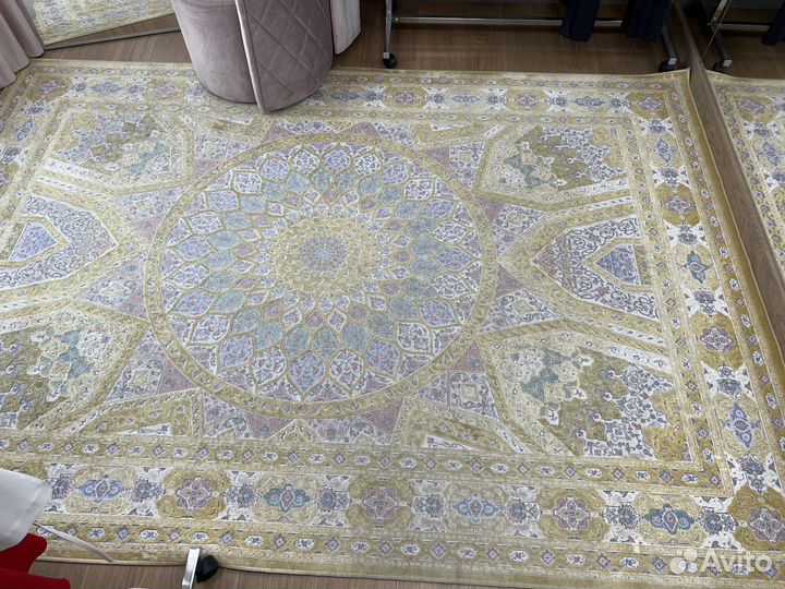 Ковер 200*290 вискоза, хлопок, пэ, синель