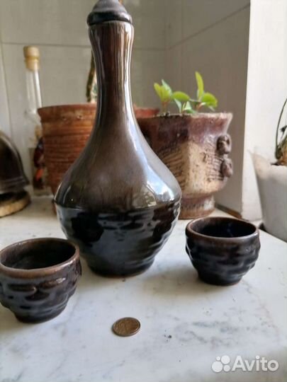 Графин с рюмками СССР