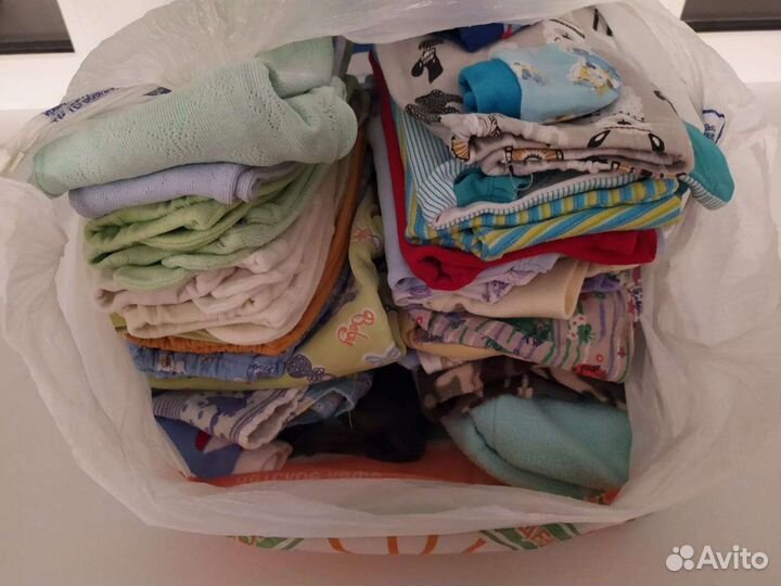 Вещи пакетом на мальчика с 0 до 6 месяцев