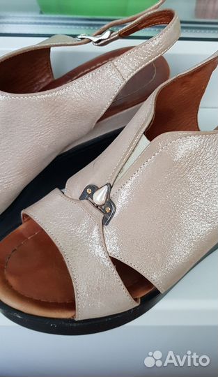 Сабо женские размер 39 кожаные