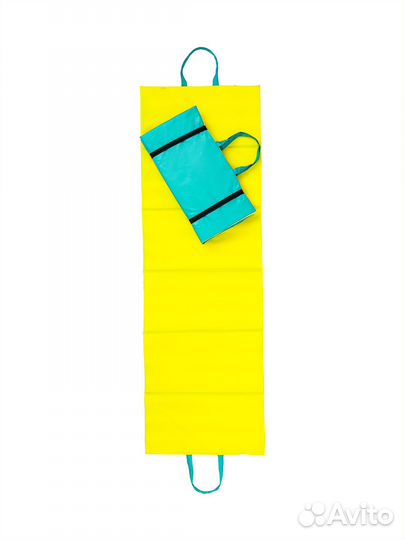 Спортивный коврик непромокаемый оранжевый