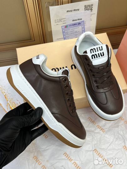 Кроссовки Кеды Miu Miu женские Размер 36-40