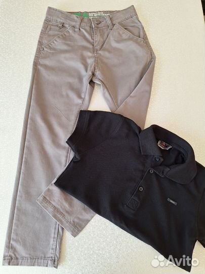 Пиджак,брюки, поло