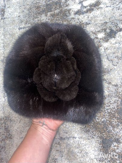 Шапка зимняя меховая женская норка