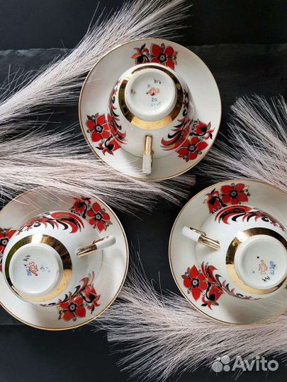 Чайные пары, бокал, лфз, Вербилки, СССР