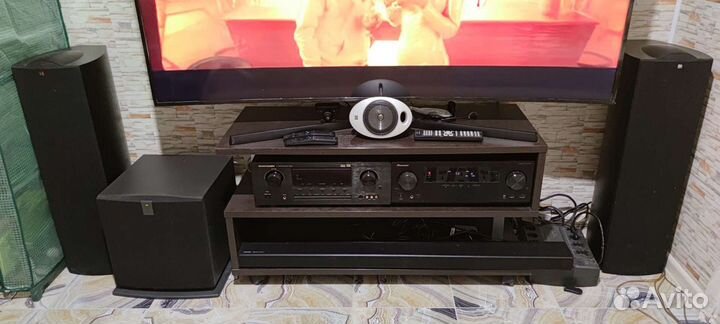 Домашний кинотеатр 7.1 Pioneer и KEF