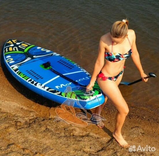 Sup board funwater monkey новый полный комплект