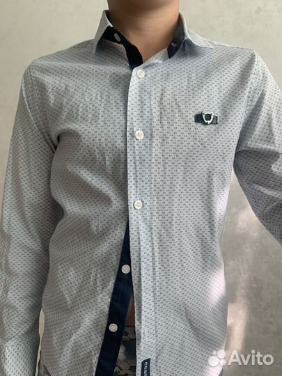 Рубашка школьная для мальчика 122 128