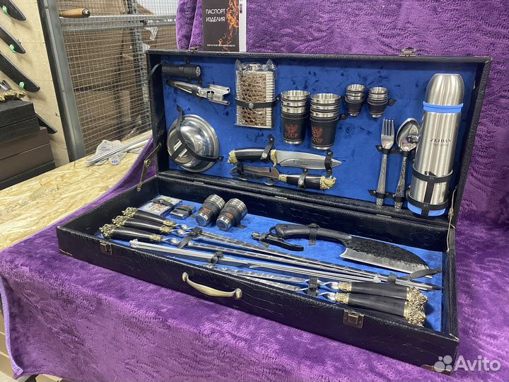 Набор подарочный шашлычный