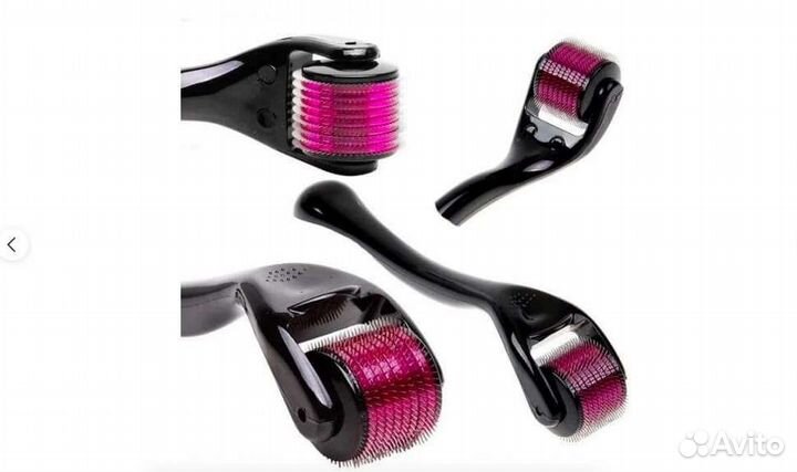 Мезороллер 0,5 1,0 1,5мм для лица, тела и головы