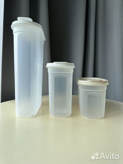 Пластиковые контейнеры для сыпучих продуктов