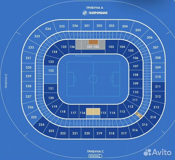 Билеты на футбол Зенит Краснодар