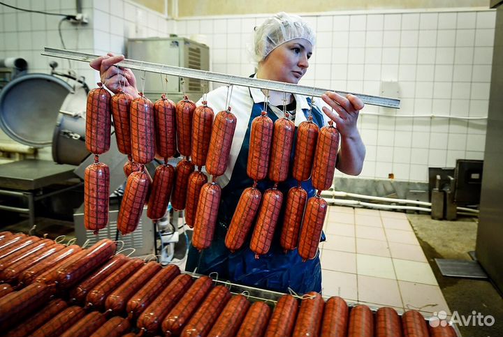Упаковщики колбасы / Вахта с питанием