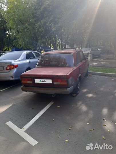 ВАЗ 2107 1.6 МТ, 2005, 100 000 км