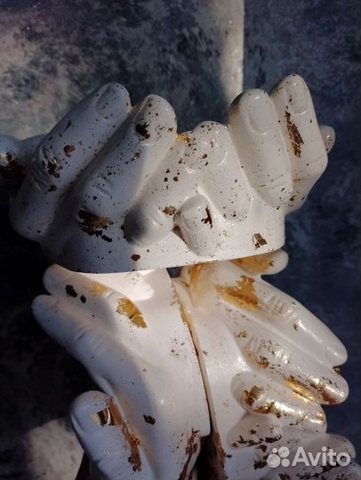 Кашпо из гипса