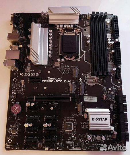 Материнская плата biostar tz590 btc duo lga1200