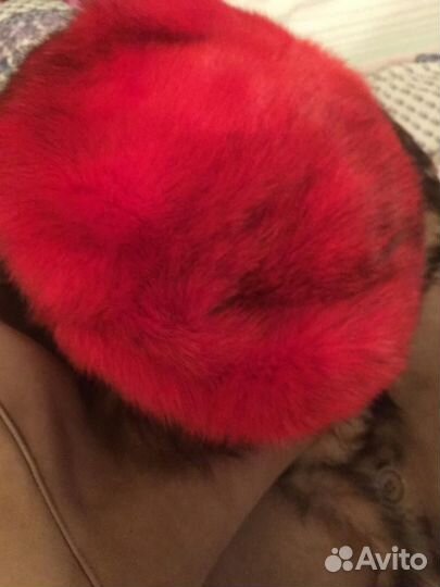 Берет зимний женский из норки