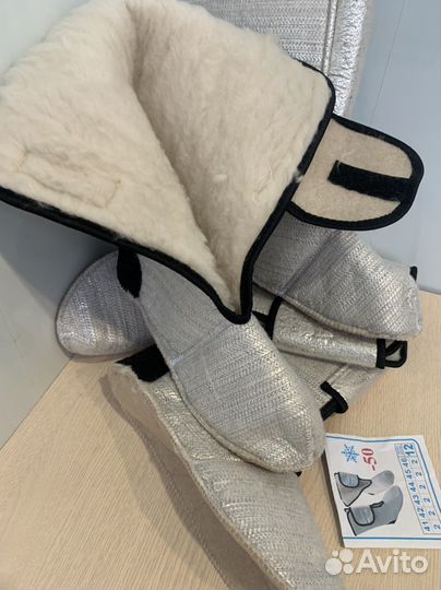 Термо чулок-носок в сапоги -50