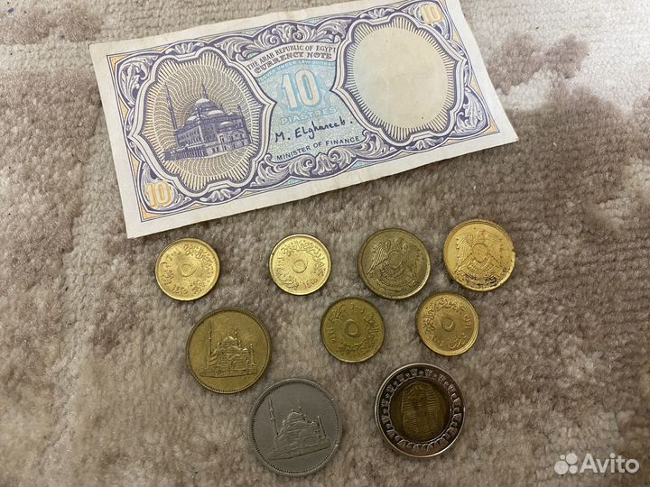 Монеты Египта