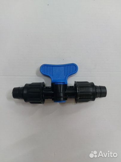 Фитинги краны для капельной ленты и трубки