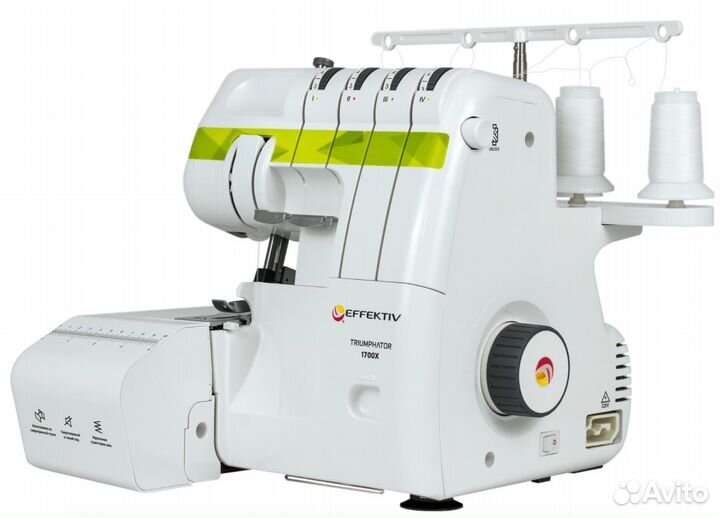 Оверлок effektiv Triumphator 1700Х (green)