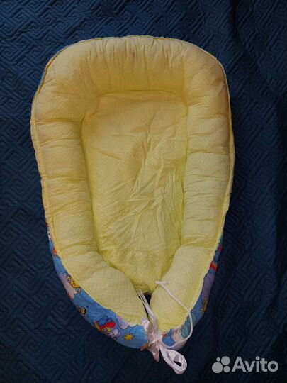 Люлька-позиционер кокон для новорожденных