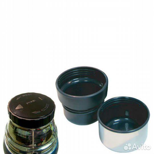 Термос черный. 1,2л. (TRC-028) Tramp