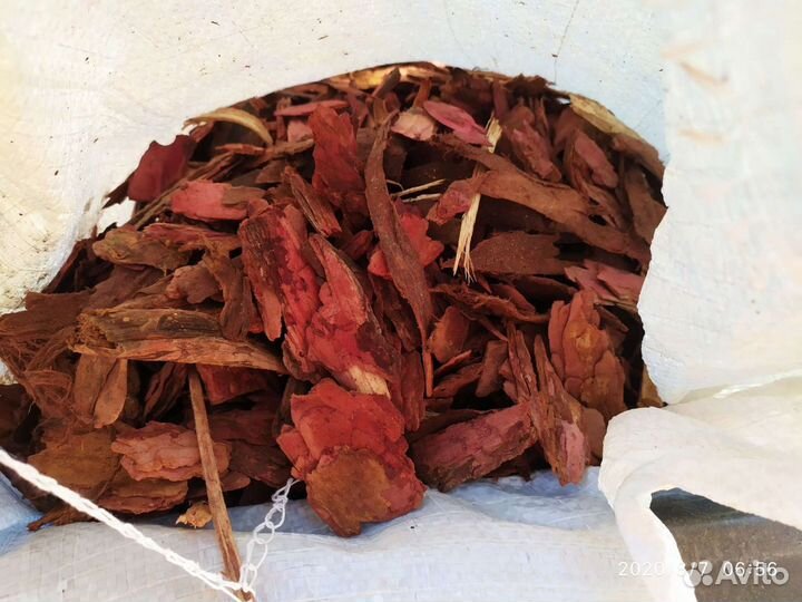 Кора лиственницы, мешок 60 литров