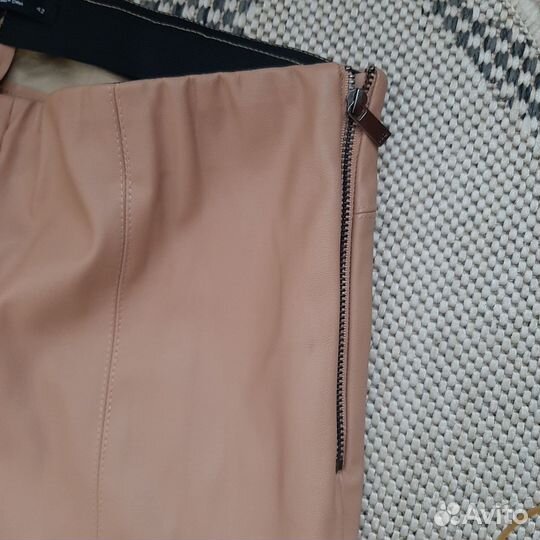 Брюки из экокожи