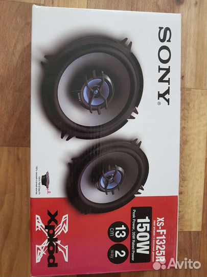 Колонкa Sony xplod 13cm 1шт xf-f1325r
