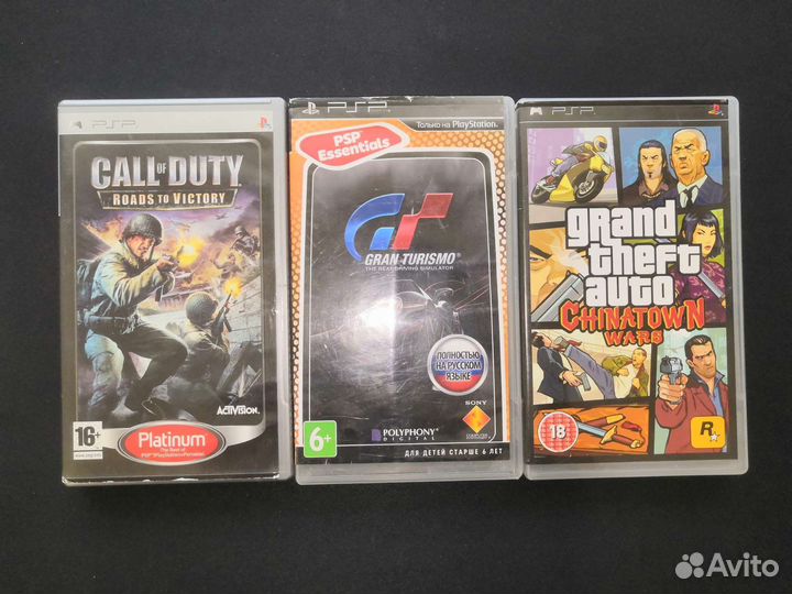 Игры на sony PSP