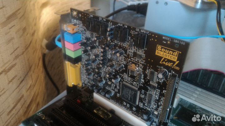 Звуковая карта PCI для ретро пк
