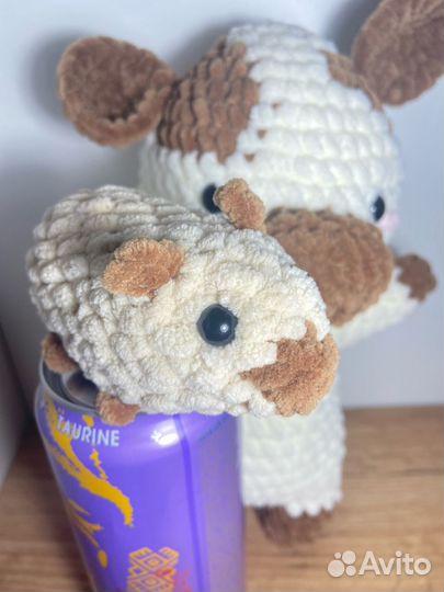 Вязанные игрушки капибара