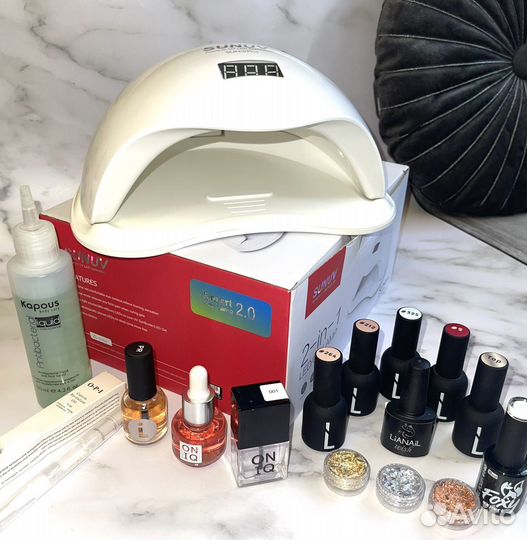 Лампа для маникюра педикюра sunuv 5 plus