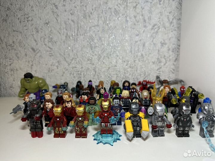 Lego Marvel minifigures