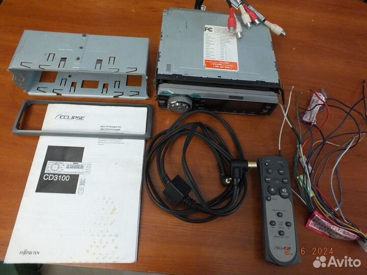 Магнитола Eclpise cd3100 Fujitsu Ten