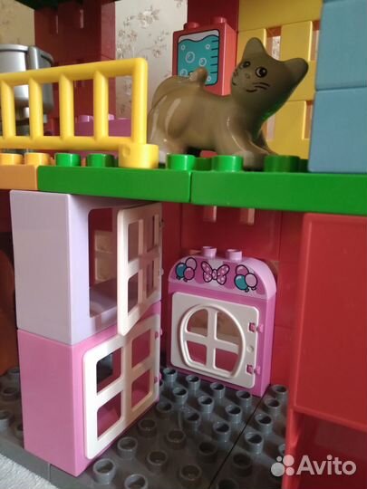 Lego duplo домик С краном