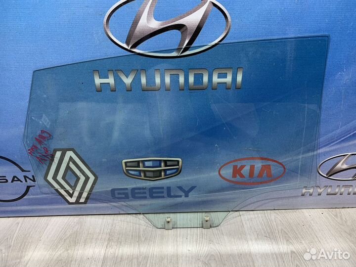 Стекло боковое двери Hyundai solaris Лев