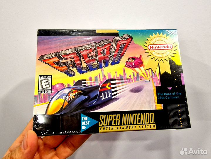 F-Zero (sealed) для super nintendo usa