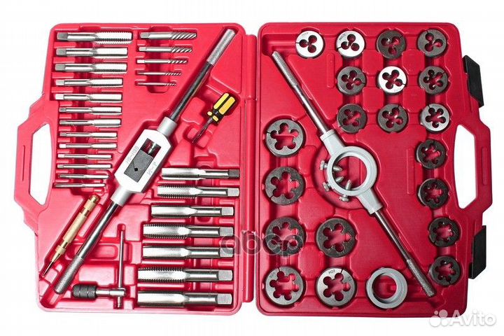 Набор метчиков И плашек В кейсе 51 предмет JTC