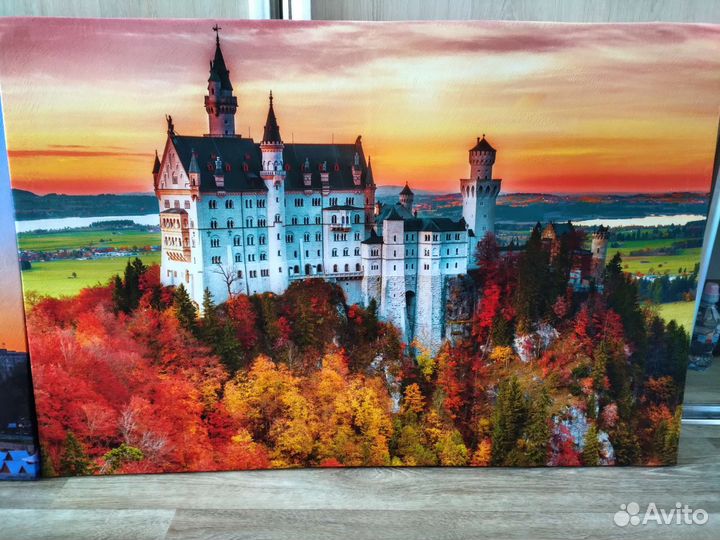 Картины на ткани с подрамником