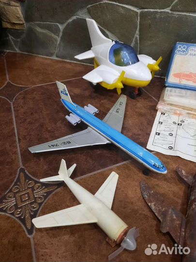 Игрушка самолет СССР